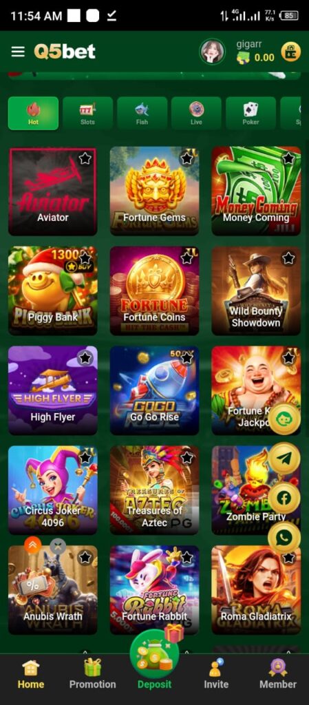 Q5Bet Game APK