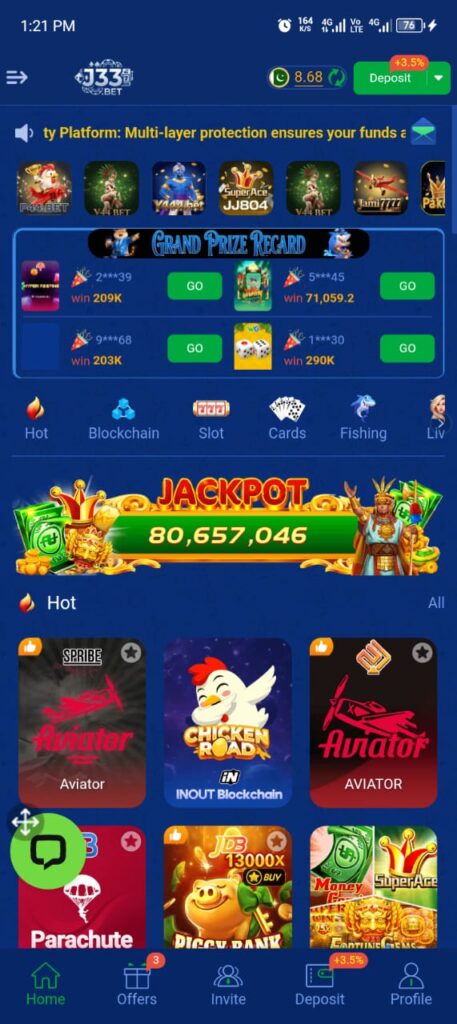 J33 Game APK
