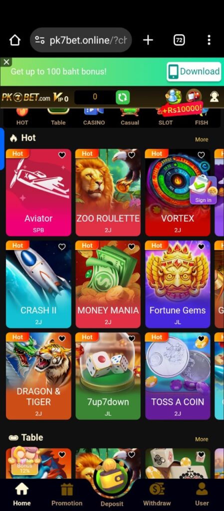 PK7BET Game APK